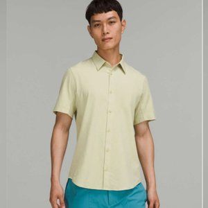 Lululemon Airing Easy Long Sleeve Shirt Heathered Dew Green